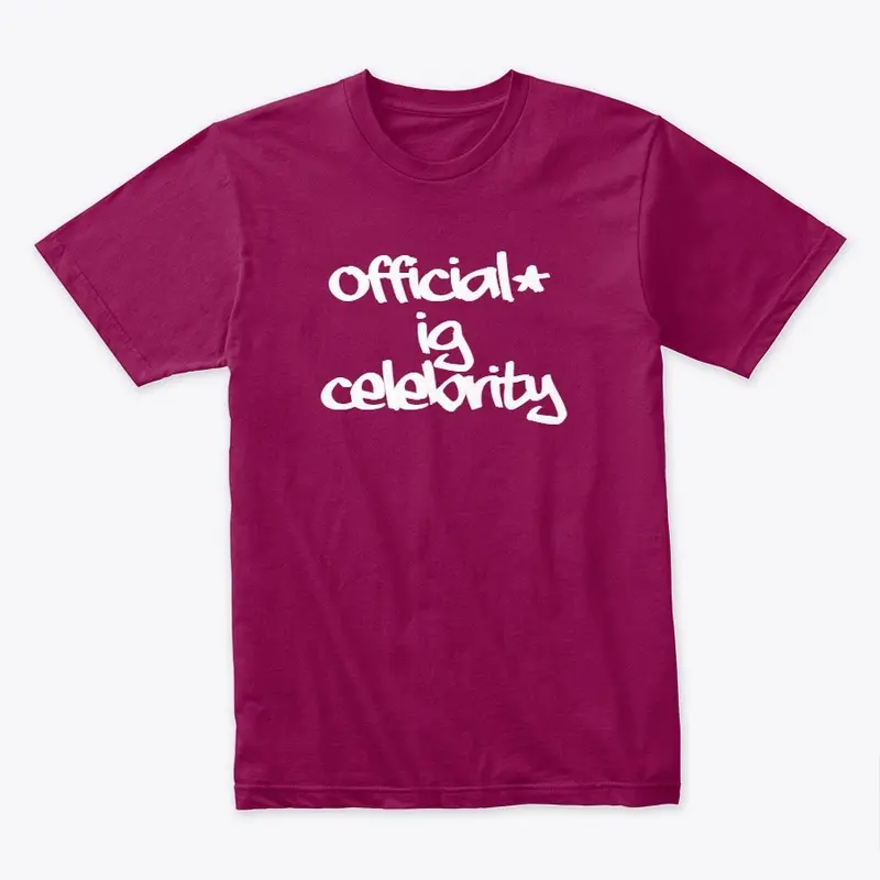 Official Ig Celebrity Premium Tee